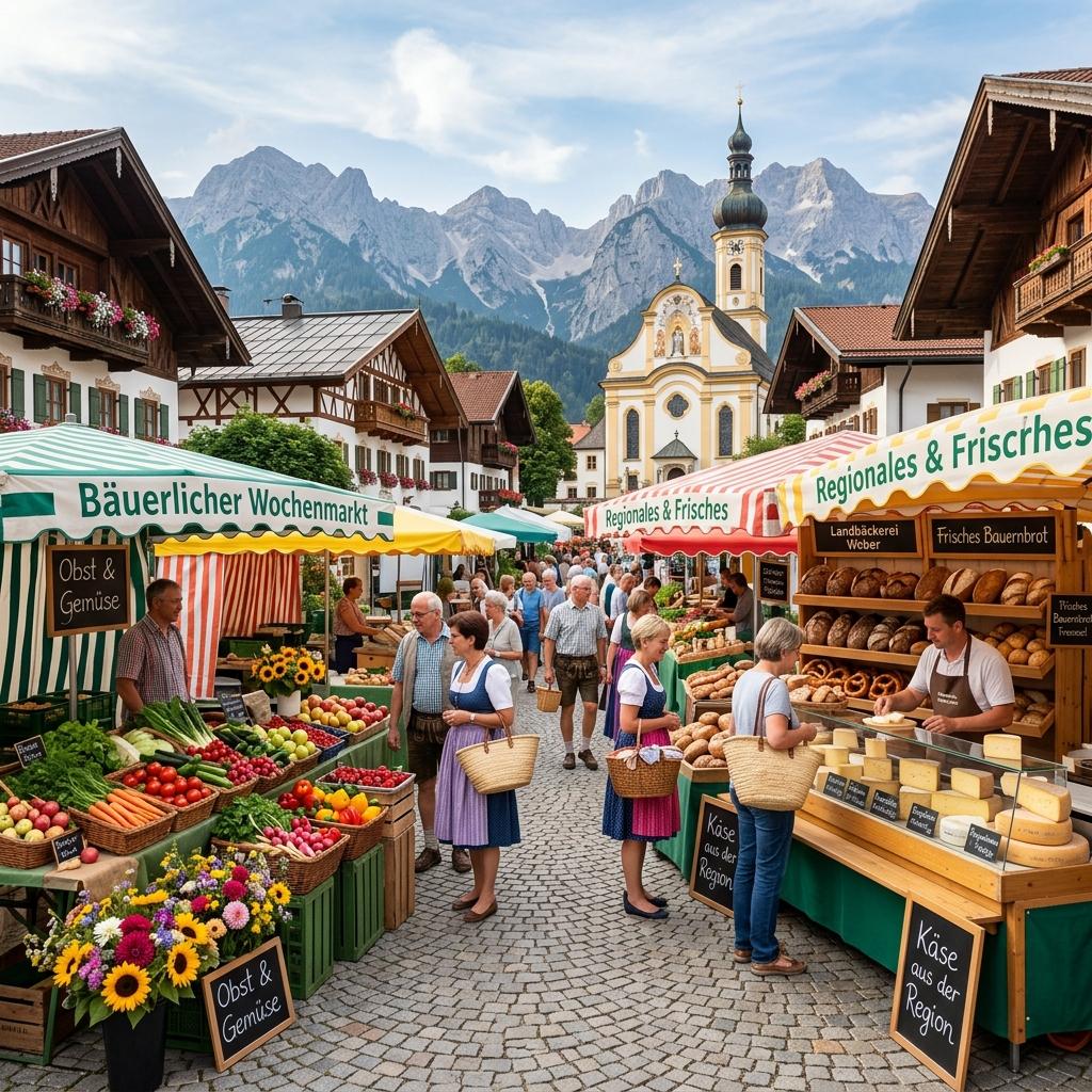 Regionaler Wochenmarkt