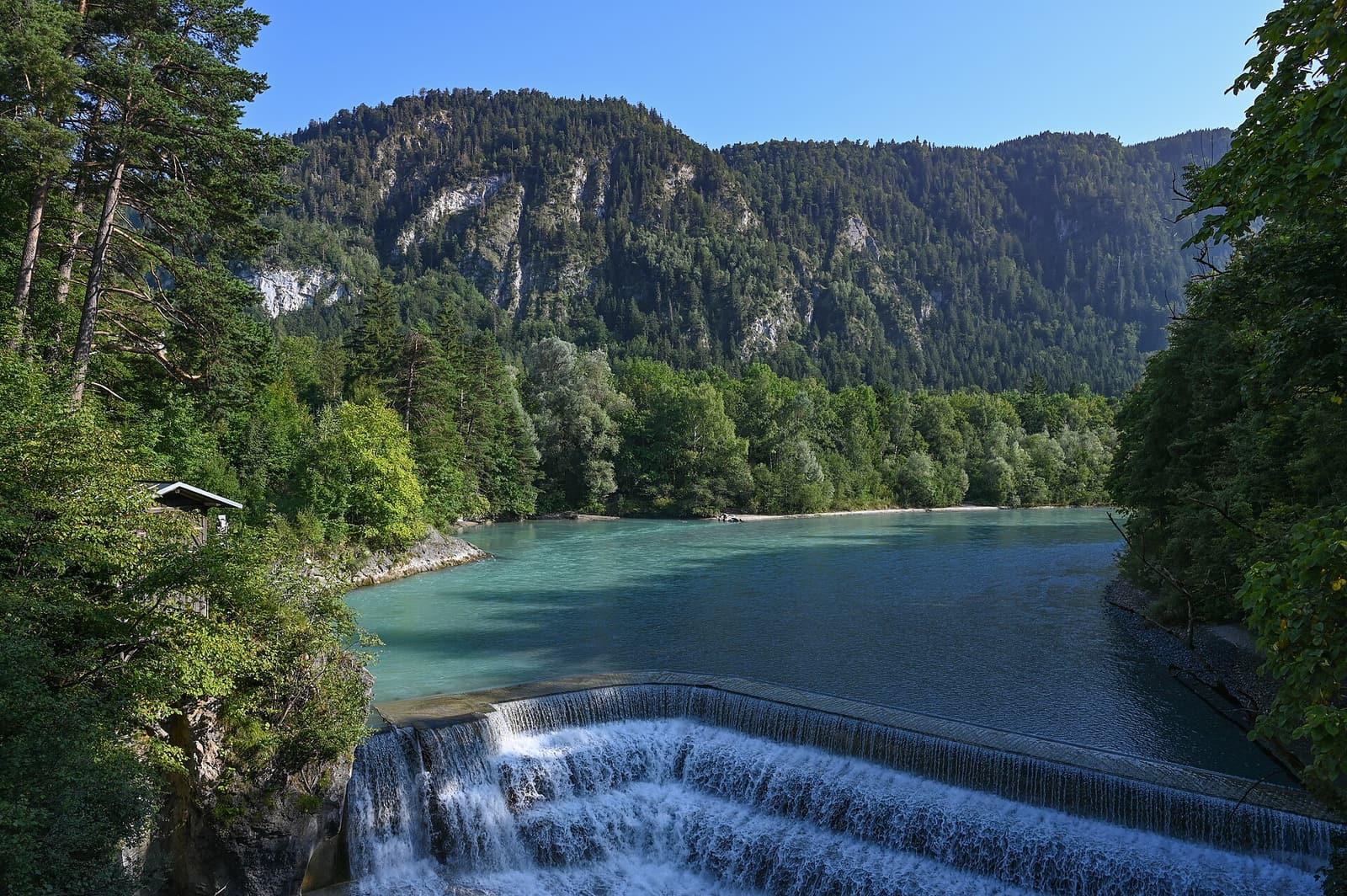Der Lechfall in Füssen